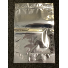 3000g Shiny Silver Stand Up Pouches with Zip