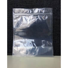 750g Clear/Clear Stand Up Pouch w Zip Lock  (500pcs/box) ($0.28 per bag)