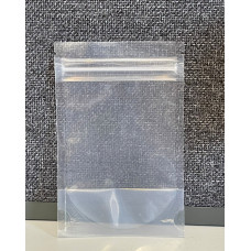 28gram Clear Stand Up Pouch w Zip Lock Monolayer Film