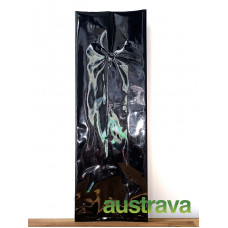 Side Gusset 1kg AL Coffee Bag with Valve in Shiny Black (500pcs/box) 